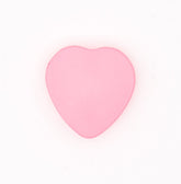 Roze Hartvormige Knoop 13x14mm Knopen KNP00019